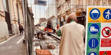 Corso Trento e Trieste, proseguono i lavori, senso unico fino al 28 luglio