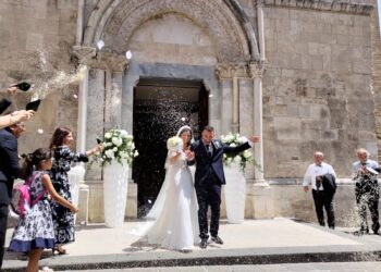 Jessica e Paolo novelli sposi