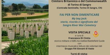Il cimitero britannico di Torino di Sangro al centro di “Fai per non dimenticare”