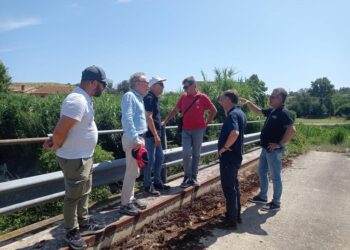 Sopralluogo al torrente Appello, Borrelli chiede nuovi interventi sull’alveo
