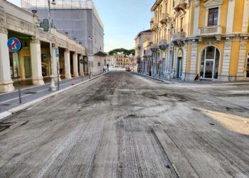 Consolidamento di corso Trento e Trieste, terminati i lavori, va via il cantiere