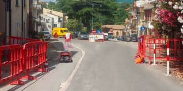 Iniziati i lavori per 100mila euro in via dei Giardini a Casalbordino