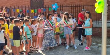 A Roccaspinalveti nuovi giochi inclusivi nella villa comunale