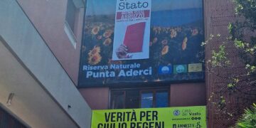Anniversario strage di via D’Amelio, a Vasto lo striscione delle Agende Rosse Abruzzo