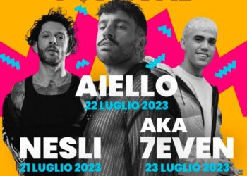 Termoli Summer Festival: tre serate di musica con Nesli, Aiello e Aka 7even