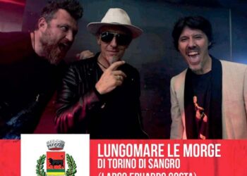 A Torino di Sangro si esibisce la Bandabastard, la band dei musicisti di Ligabue