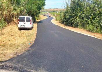 Piano asfalti, rimessa a nuovo la strada di località Termini