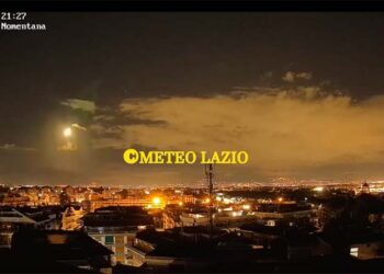 Bolide luminoso solca il cielo, Rete Prisma: «Massa tra 30 e 70 kg, comparso sopra Sepino»