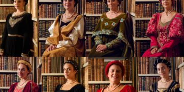 Nelle sale del palazzo arcivescovile, i volti delle Dame del Mastrogiurato