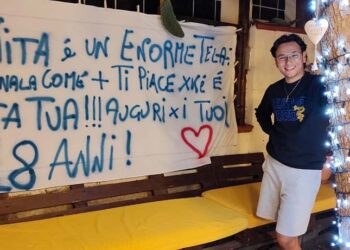 Mario compie 18 anni, auguri!