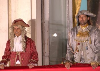 Walter Nudo nei panni del principe Colonna: «Rivivo l’atmosfera del 1700»