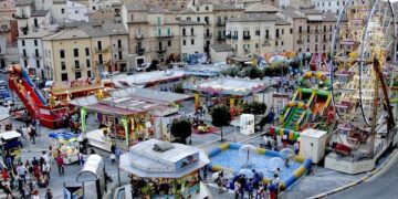 Feste di settembre, le giostre tornano in piazza D’Amico