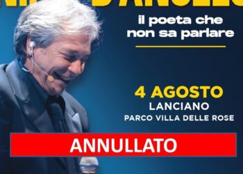 Annullato il concerto di Nino D’Angelo. Al Parco “Villa delle Rose” Lazza e Checco Zalone