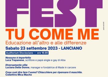 EduFest, il 23 settembre “Tu come me. Educazione all’altro e alle differenze”