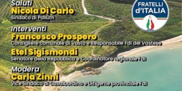 “Marco Marsilio incontra il Vastese”, appuntamento l’8 settembre a Pollutri
