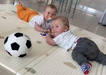 Il primo anno di Giorgio e Mattia!