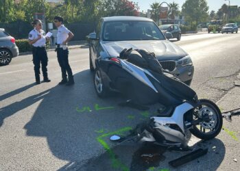 Incidente auto-moto sulla statale 16, 36enne soccorso in eliambulanza