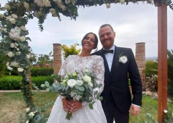 Sofia e Domenico sposi, tantissimi auguri!