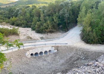 Ponte Rio Torto, aperto il traffico sulla bretella provvisoria. “Ok” anche agli autobus