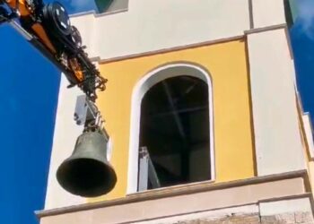 Dopo anni a Furci tornano a suonare le campane della chiesa di San Sabino vescovo