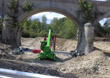 Ponte Rio Torto, iniziato il puntellamento: obiettivo riapertura a senso unico alternato