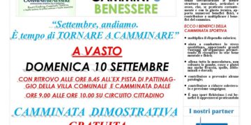 “Settembre, andiamo. È tempo di tornare a camminare”: domenica la camminata sportiva gratuita