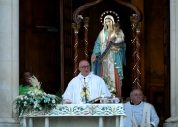 In diretta la celebrazione solenne in onore della Madonna delle Grazie