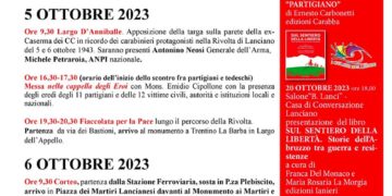 Il 6 ottobre il convegno sul ruolo dell’Abruzzo nella lotta di liberazione nazionale