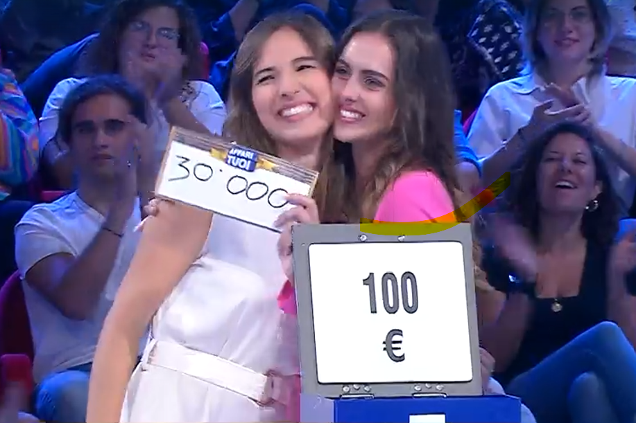Simona e Sara da Vasto ad Affari tuoi vincono 30mila euro