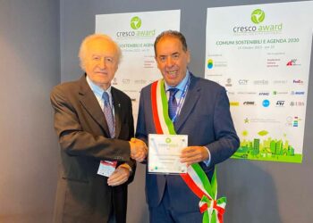 Il “Cresco Award Città Sostenibili” al Comune di Fossacesia
