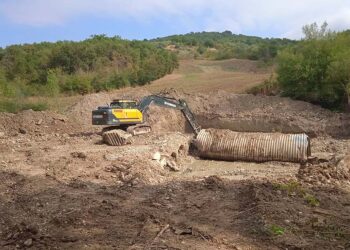 A Guilmi si lavora al nuovo ponte sul Sinello: collegherà tre comuni