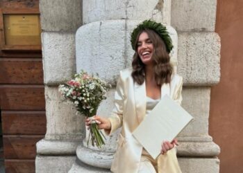 Confetti rossi per Rebecca Scafetta