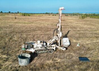Nuovo ospedale di Vasto, sul terreno spunta il primo mezzo da lavoro