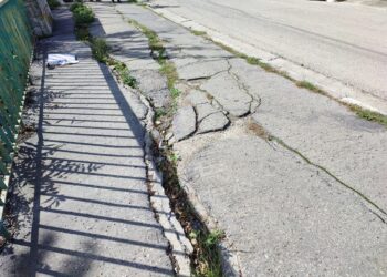 Via Santa Lucia, consolidamento e ampliamento della strada con nuovi parcheggi