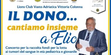 Lions, evento musicale per raccogliere fondi per la ricerca e ricordare Elio Bitritto