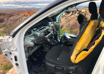 Ritrovata cannibalizzata a Lucera un’altra auto rubata nel Vastese, porte sempre aperte ai ladri