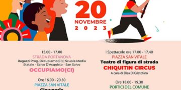 Il 20 novembre a San Salvo si festeggia la Giornata mondiale dell’infanzia e dell’adolescenza