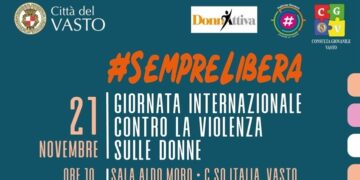 “Sempre libera”: domani l’iniziativa per la Giornata contro la violenza sulle donne
