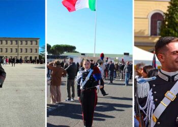 Diana, Giovanni e Mattia: tre giovani di Fossacesia giurano da carabiniere