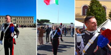 Diana, Giovanni e Mattia: tre giovani di Fossacesia giurano da carabiniere