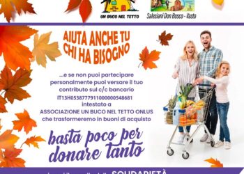 L’11 novembre torna la raccolta alimentare dell’associazione Un Buco nel Tetto