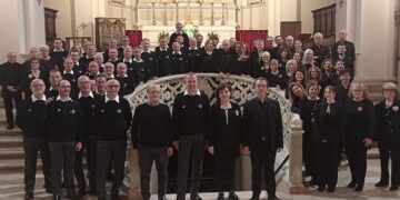 Rassegna musicale “Bernardino Lupacchino”, applausi per il coro Cai di Sondrio