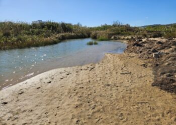 «Rifiuti alla foce del Buonanotte, l’acqua li porterà in mare. Inascoltato il nostro appello»