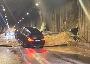 Maltempo, cedimento nella galleria “San Silvestro”. Chiuso tunnel anche a Montesilvano