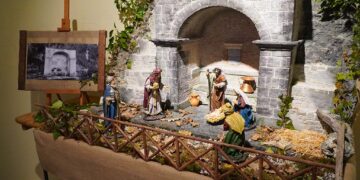 Creatività e originalità: al castello di Palmoli sono oltre 30 i presepi in mostra