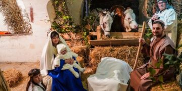 Nel suggestivo centro storico di Lentella pubblico numeroso per la 7ª edizione del presepe vivente