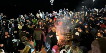 A Tufillo anche i bambini “trainano” la farchia per tramandare la tradizione