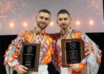 Davide e Nicola Bozzelli sul podio mondiale del “Duo Salsa” in Messico