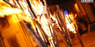 Riti del fuoco, il 24 dicembre l’accensione delle farchie di Fraine