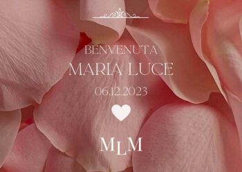 Benvenuta Maria Luce!